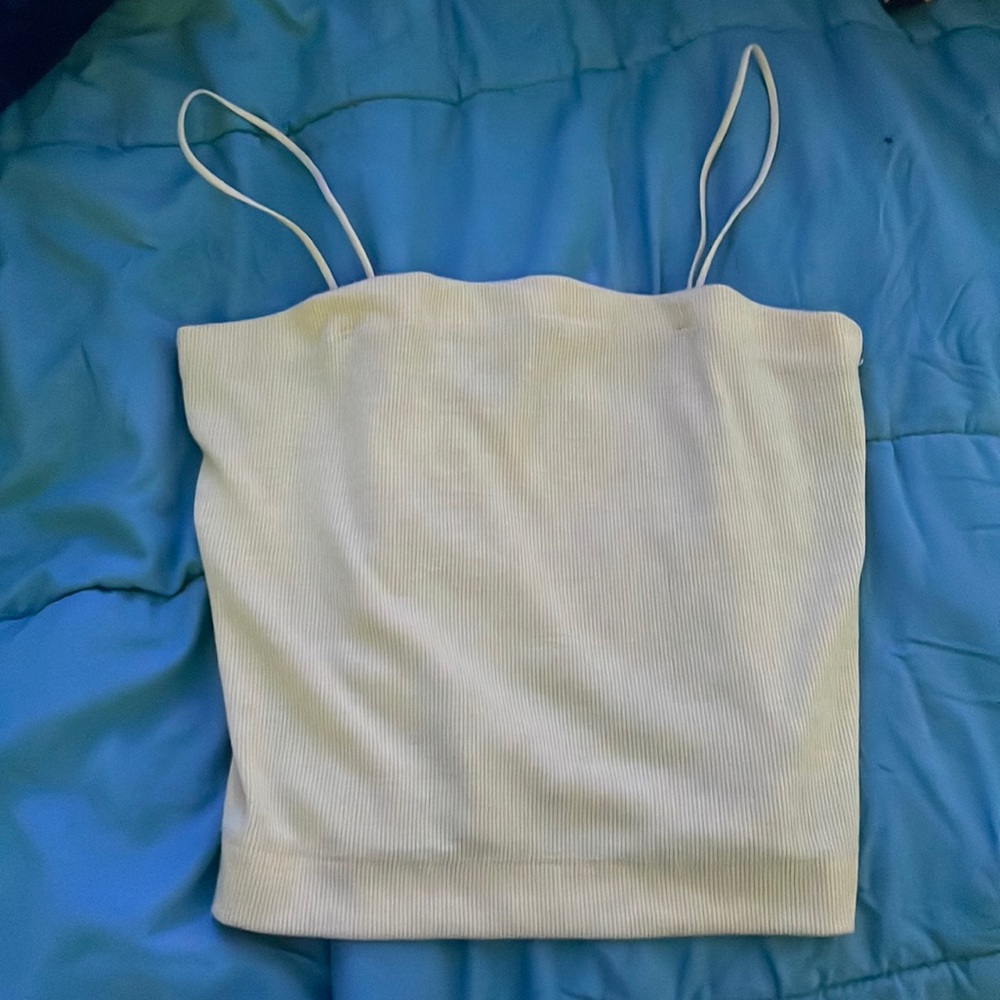Sleeveless crop top American eagle size medium